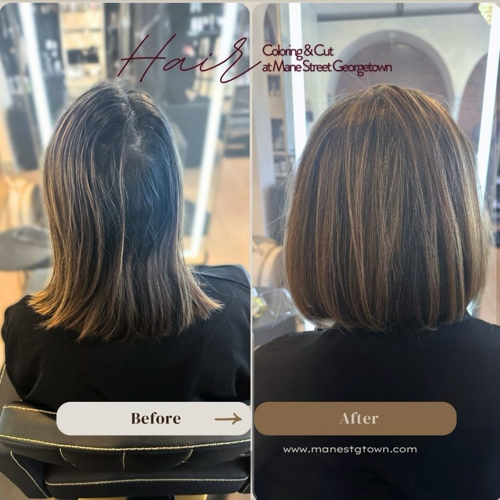 Mane Street Georgetown is the top rated and newest salon in Georgetown, Washington D.C. Led by master colorist, Kimberly Christoph, she leads a team of master stylists to offer the best salon experience in Washington D.C. Specializing in hair color services in Georgetown, Mane Street Georgetown is like no other. Voted Best of The City by Modern Luxury, Mane Street is one of the best salons in Georgetown, Washington D.C. salons in Washington d.c., haircut in Georgetown, hair salons in Georgetown, Washington D.C. hair salon, haircuts in Washington D.C., DC salon, salons in DC, headspa in washington D.C., Georgetown head spa, head spa in Georgetown. Salon consultations, color formula, stylist expertise, precision haircuts